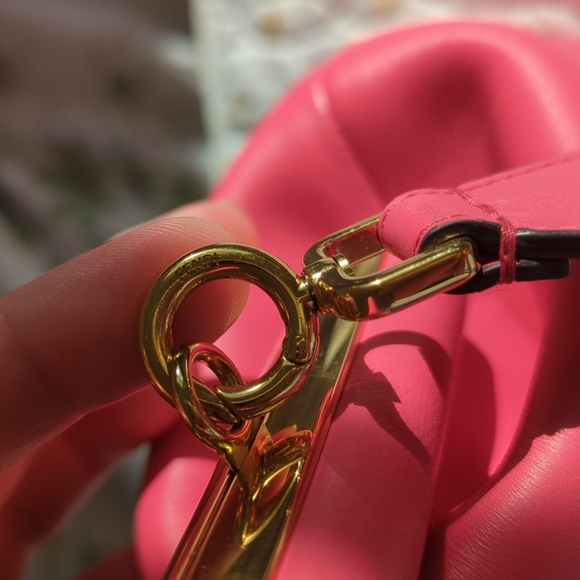 Fendi First Nappa Leather Clutch Fuchsia rare color - Picture 13 of 17